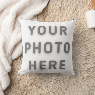 Custom Full Photo Template DIY Cushion