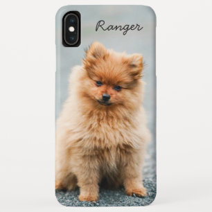 Custom Full Photo    Top Dark Text   Personalized iPhone XS Max Case