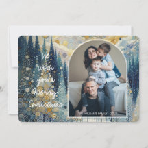 Custom Fun Colourful Abstract Winter Wonderland Ar