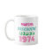 Custom Funny 50th birthday quote coffee mug