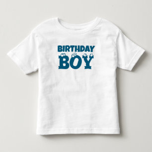 Custom Funny Cartoon Eyes Kids' Birthdays Toddler T-Shirt