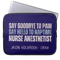 Custom Funny CRNA Nurse Anaesthetist Grad Gift
