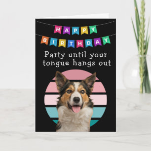 Custom Funny Dog Birthday Card