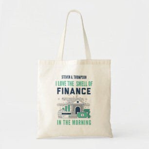 Custom Funny Finance Tote Bag