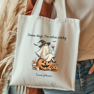Custom Funny Halloween Tote Bag for Women