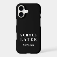 Custom Funny Minimal Black White Men Inspirational