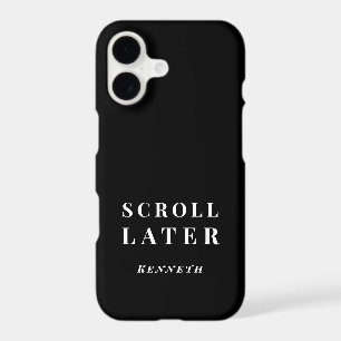 Custom Funny Minimal Black White Men Inspirational