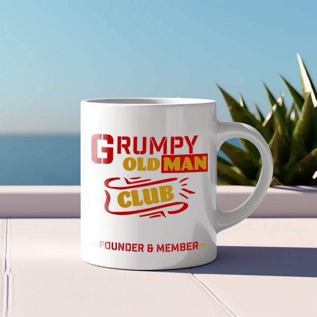 Custom Funny Mug – Grumpy Old Man Club (Creator Uploaded)