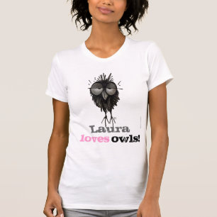 Custom Funny Owl Lover - Love Owls T-Shirt