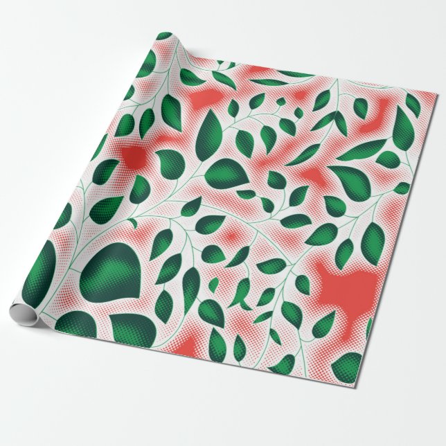 Custom Funny Personalised Gift Bags Wrapping Paper (Unrolled)