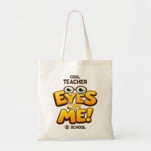 Custom Funny Teacher Gifts Personalised by School Tote Bag