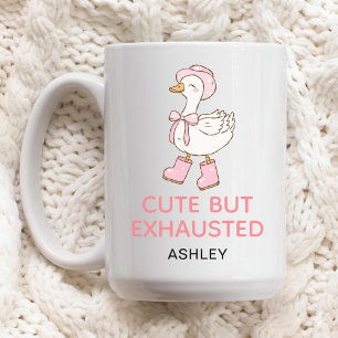 Custom Funny Tired Nurse Mug Gift for Nurse