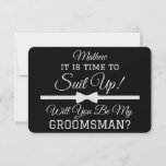 Custom Funny Wedding  Groomsmen My Groomsman Card<br><div class="desc">Custom Funny Wedding Groomsmen My Groomsman Card. Add your text as desired. Change or delete as desired.</div>