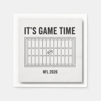 Custom Game Day Football Tailgate Party Paper Napk Napkin