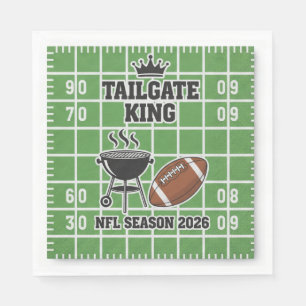 Custom Game Day Football Tailgate Party Paper Napk Napkin