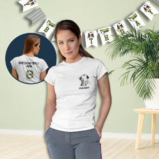 Custom Game Day Mum of the Birthday Boy Sports T-Shirt