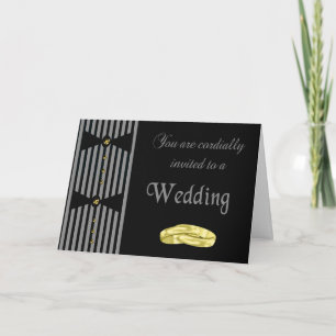 Custom Gay Wedding Invitation