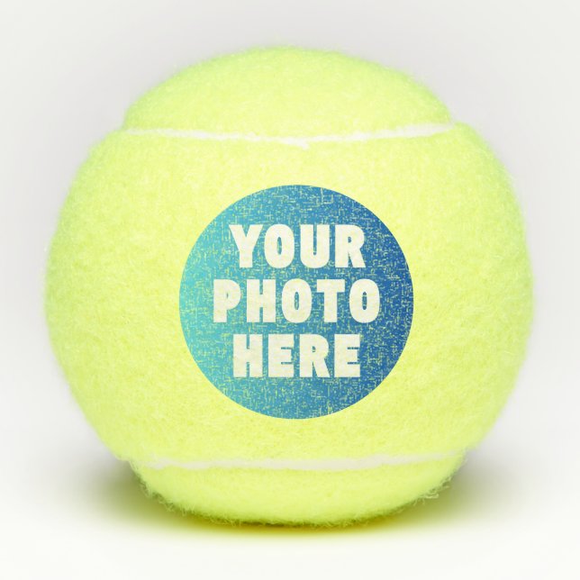 Custom Generic Unbranded Personalised Tennis Ball  (Front)