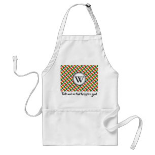 Custom GHANA FLAG Monogram Standard Apron