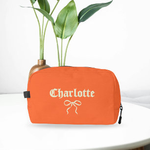 Custom Ghotic Bridesmaid Makeup Bag for Women