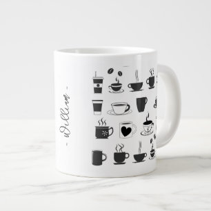 Custom Giant Coffee Mug for Name Cup Lovers