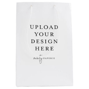 Custom Gift Bag, 7" x 10" Medium Gift Bag