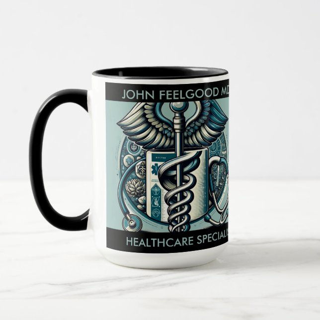 Custom Gift for Doctors Mug (Left)
