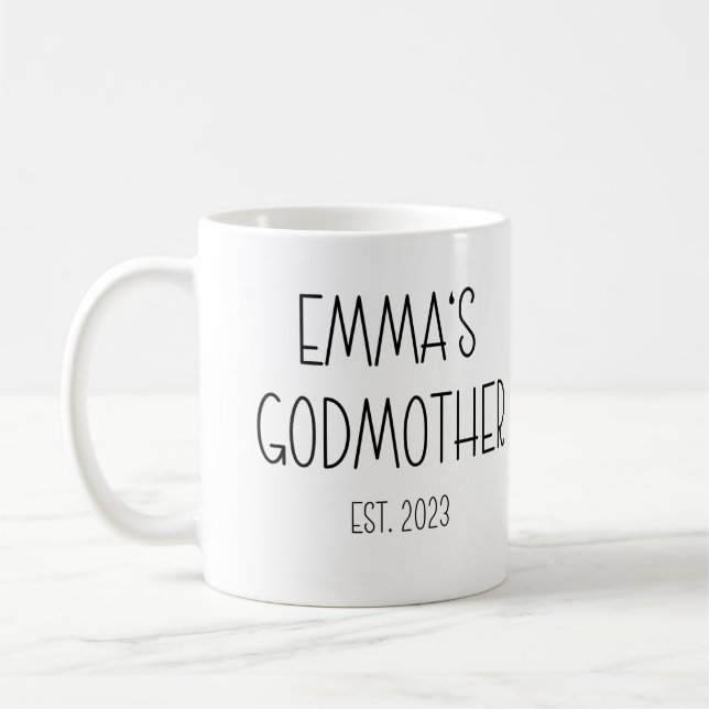 Custom Gift for Godmother Mug (Left)