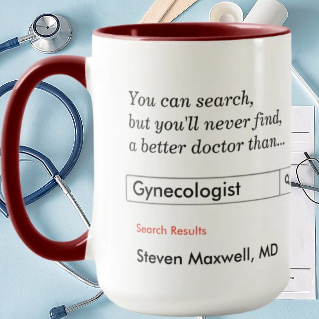 Custom Gift for Gynaecologist Mug (Creator Uploaded)