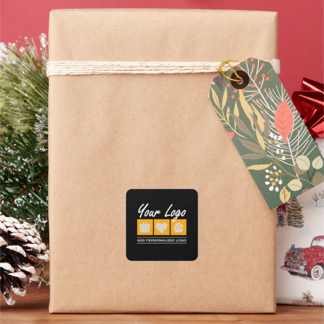 Custom Gift For Men Birthday Him Father Husband Square Sticker (Holiday)