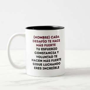 CUSTOM GIFT FOR (NAME) STRONG UNIQUE Two-Tone COFFEE MUG