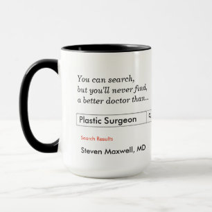 Custom Gift for Plastic Surgeon Mug