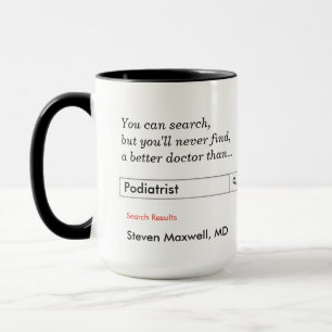 Custom Gift for Podiatrist Mug
