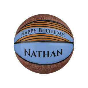 Custom gift! Fun Birthday basketball