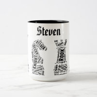Custom Gift Name Chess Enthusiast Mug Typography