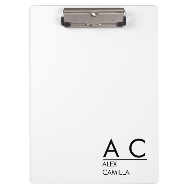Custom Gift Set, Personalised, Appreciation Gift,  Clipboard (Front)