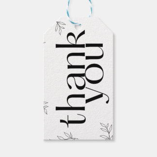 Custom Gift Tag, Thank You Message Tags