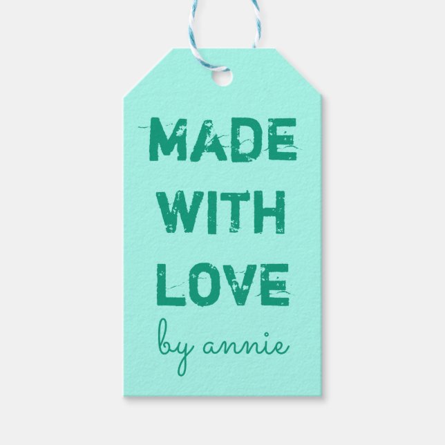 Custom Gift Tags (Front)