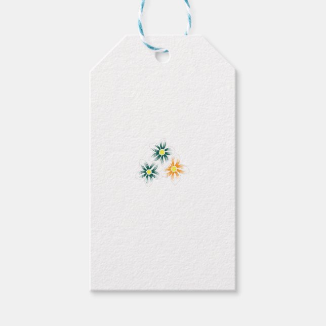 Custom Gift Tags | Cute, Tropical & Elegant (Front)