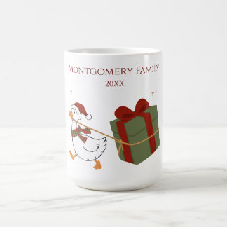 Custom Gift Thief Goose Christmas Coffee Mug