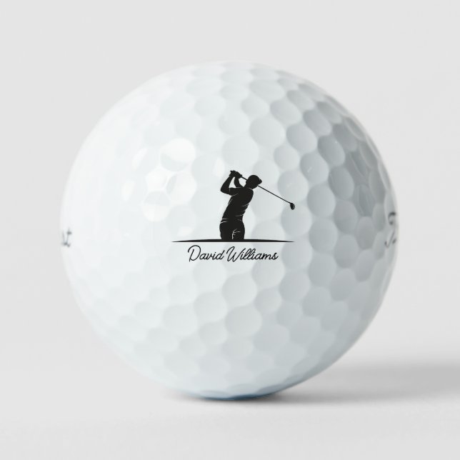 Custom Gifts, Personalized Callaway Golf Supersoft Golf Balls (Front)