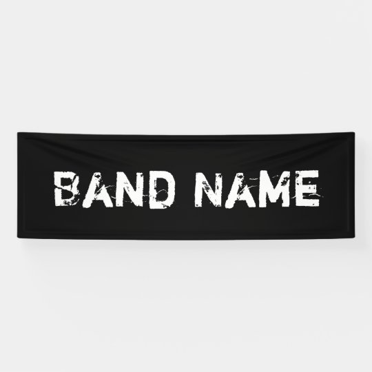 Custom Gig Banner for Bands