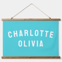 Custom Girl Name Personalised Daughter Nursery Art