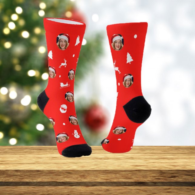 Custom Girlfriend Christmas Socks (Christmas Socks)