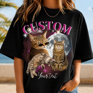 Custom Girlfriend Face Bootleg Rap T-Shirt