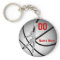 Custom Girls Cheap Basketball Keychains Your Text