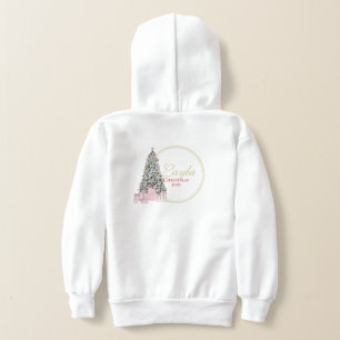 Custom Girls Christmas Hoodie
