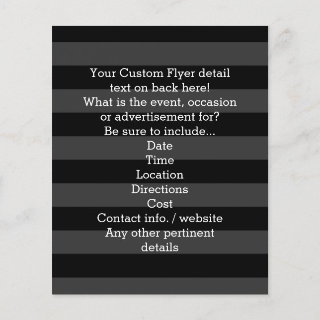 Custom Girls Graduation Party Black Pink Monogram Flyer (Back)