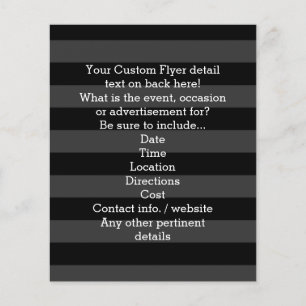 Custom Girls Graduation Party Black Pink Monogram Flyer