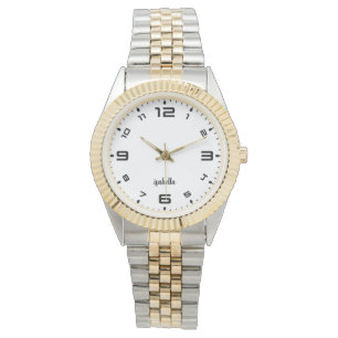 Custom Girls Name Glitter Strap Watch